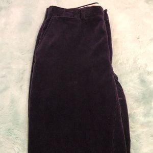 Polo Ralph Lauren Purple Corduroy Pants